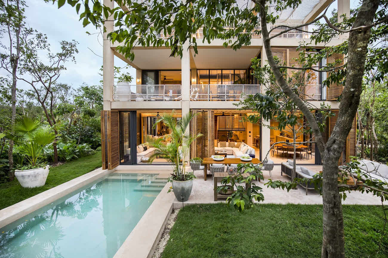 Luxury Real Estate and New Home Developments In Playa del Carmen, MX 6 luxury beach homes playa del carmen 6